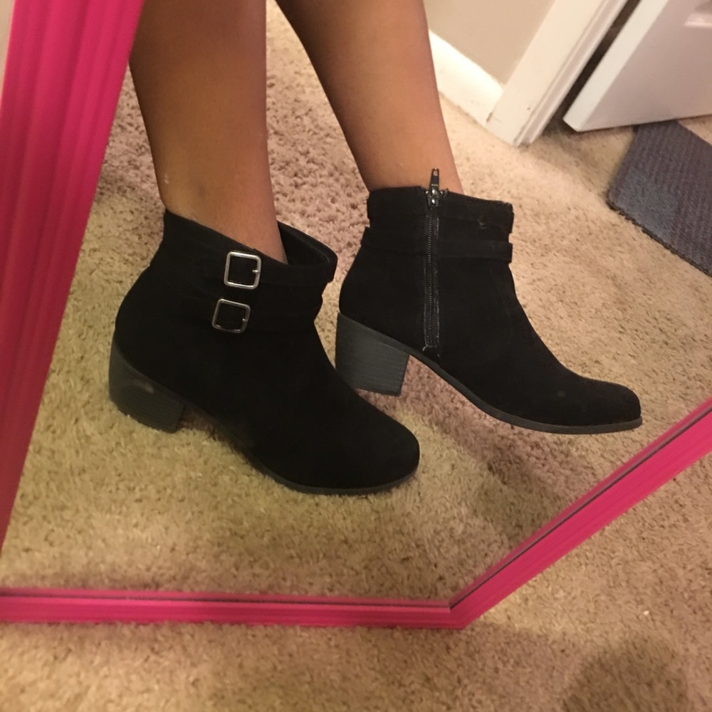 Black boots